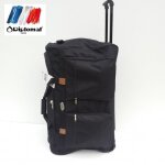 Sac de voyage  roulettes - diplomat - noir - 75cm - 100 litres - dperlant