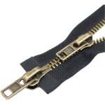 75 cm numro 8 fermetures clair mtal double curseur sparable noir fermeture clair mtallique a zipper ...