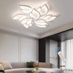 75w moderne dimmable fleur forme encastré led plafonnier luminaire acrylique pétales plafond lustre Éclairage ... 75w moderne dimmable fleur forme encastré led plafonnier luminaire acrylique pétales plafond lustre Éclairage ...