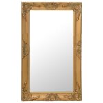 7840maison best?miroir style contemporain pour salon chambre mural style baroque 50x80 cm dor taille:50 ...