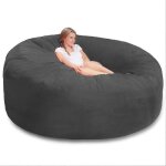 7ft pouf poire adulte doux moelleux robuste lavable pouf gant pour lintrieur et lextrieur pour enfants ...
