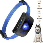 7house collier anti aboiement chien collier de dressage rechargeable et tanche pour petit chien grand ...