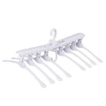 8 en 1 cintre vtement cintre pour dressing gain de plac chemise robe blanc porte - cintre schoir linge ...