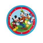 8 assiettes en carton mickey mouse 23 cm