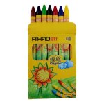 8 crayons pastel  la cire grasse 8 couleurs dessin coloriage enfant