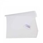 8 dossiers suspendus blancs