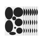 8 feuilles / 64pcs patch de réparation doudoune autocollant noir ruban de réparation en nylon lavable ... 8 feuilles / 64pcs patch de réparation doudoune autocollant noir ruban de réparation en nylon lavable ...