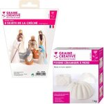 8 moules en latex santons - crèche de noël + céramique à froid 1 kg 8 moules en latex santons - crèche de noël + céramique à froid 1 kg