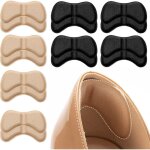 8 paires coussinets de talon �pais pour chaussureauto - adh�sif protege talon chaussure pour emp�che ...