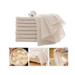 8 pcs etamine alimentaire confiture 5050cm mousseline alimentaire non blanchi cheese cloth tissu filtrant ...