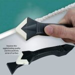 8 pcs outils de calfeutrage en silicone outil de retrait de joints avec grattoir / extracteur de calfeutre ... 8 pcs outils de calfeutrage en silicone outil de retrait de joints avec grattoir / extracteur de calfeutre ...
