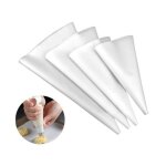 8 pcs poche  douille rutilisable en silicone taille extra large / moyenne / petite poche  douille ...