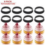 8 pièces moule à gâteau perforé coupe - forme ronde mousse cercle anneau tarte décoration 8 pièces moule à gâteau perforé coupe - forme ronde mousse cercle anneau tarte décoration