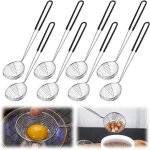 8 pièces passoire à fondue chinoiseacier inoxydable spider passoire pot écumoire avec long mancheepuisette ... 8 pièces passoire à fondue chinoiseacier inoxydable spider passoire pot écumoire avec long mancheepuisette ...