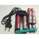 8 piles accus rechargeable 18650 batteries 3. 7v 3000mah puissant + chargeur 2016 #65