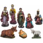 Santons en rsine - feeric light & christmas - 20 cm - couleurs traditionnelles - mixte - adulte