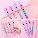 8 stylos À bille lumineux brillant de patte de chat de 0 5mm fournitures scolaires de papeterie japonaise ... 8 stylos À bille lumineux brillant de patte de chat de 0 5mm fournitures scolaires de papeterie japonaise ...