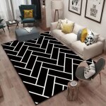 80 * 120cm tapis dentr�e interieur absorbant antiderapant tapis de salon moderne tapis salle de bain ...