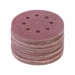 80 disques abrasifs � 125 mm p40 - p240 pour ponceuse excentrique