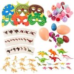 80 jouets dinosaures pour enfants garons & filles - kermesse anniversaires dino piata sacs cadeaux