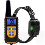 800m collier de dressage pour chien rechargeabletanche collier lectrique pour chien99 niveaux vibrationchoc ...