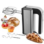 800w batteur lectrique cuisine batteur  main avec 2 fouets et 2 ptrins 5 vitesses batteur en acier ...