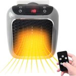 800w mur gris mini ventilateur radiateur portable chauffage Électrique avec thermostat réglable affichage ... 800w mur gris mini ventilateur radiateur portable chauffage Électrique avec thermostat réglable affichage ...