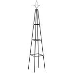 8141 supports pour plantes grimpantes 2 pcs noir arches de jardin pour plantes grimpantes et rosiers ...