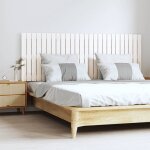 824859 vidaxl tête de lit murale blanc 166x3x60 cm bois massif de pin 824859 vidaxl tête de lit murale blanc 166x3x60 cm bois massif de pin