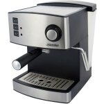 Machine � espresso manuelle 15 bars16 l buse vapeur � lait chauffe - tasses mesko ms 4403 850w argent ...
