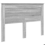 [8599128]t�te de lit - �tag�re de rangement pour chambre � coucher - gris sonoma 160 cm bois ding�nieriepoids: ...