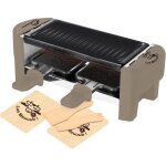 8693 raclette duo meuuh. . . ! appareil � raclette 1 / 2 personnes grill amovible 2 spatules + 2 planchettes ...