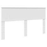 [8797602]t�te de lit - �tag�re de rangement pour chambre � coucher - avec t�te de lit blanc 160 cm bois ...