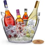 8l acrylique grand seau à glace seaux à champagne seau à champagne seau à vin récipient de stockage de ... 8l acrylique grand seau à glace seaux à champagne seau à champagne seau à vin récipient de stockage de ...