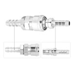 Connecteurs pneumatiques - hb066 - 8pcs - raccord rapide - tuyau compresseur dair