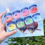 8pcs - baume � vaseline hydratant et non collant rouge � l�vres longue dur�e plante naturelle anti contatio ...