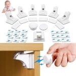 8pcs bloque fen�tre s�curit� enfant bebe - serrures de bloque serrures adh�sives pour portes fen�tre ...