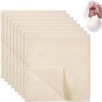 8pcs gaze alimentaire filtre alimentaire 40�40cm tissu de fromage coton lavable filtre de cuisine tissu ...