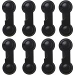 8pcs securite placard enfant bloc porte securite bebe frigo bloc porte bebe protection bebe pour porte ...