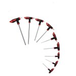8pc torx cle securite inviolables ensemble poignee t10 - t50 couple eleve