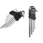 9 cls allen coudes hexagonales pour vis allen 15  10 mm en acier chrom