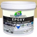 9 kg beige - resine epoxy peinture sol garage béton - pret a lemploi - trafic intense - etanche et résistante ... 9 kg beige - resine epoxy peinture sol garage béton - pret a lemploi - trafic intense - etanche et résistante ...