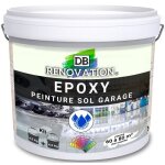 9 kg blanc - resine epoxy peinture sol garage bton - pret a lemploi - trafic intense - etanche et rsistante ...