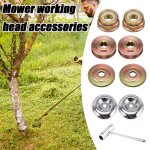 Accessoire pelouse - autrement - kit ecrou tete debroussailleuse - mtal - universel - 9 pices
