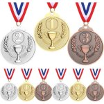 9 pi�ces m�dailles enfants m�dailles de r�compense en m�tal m�daille dor m�daille dargent m�daille dbronze ...