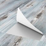 90�15cm 30 lles pvc adhesive sol effet bois bleu stickers carrelage sols chambre parquet lino sol bois ...