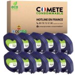 91200 10 ruban etiqueteuse compatible avec dymo letratag 91200 s0721510 (12 mm x 4 m) noir sur blanc 91200 10 ruban etiqueteuse compatible avec dymo letratag 91200 s0721510 (12 mm x 4 m) noir sur blanc
