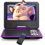 95 lecteur dvd portable pour enfants avec �cran pivotant hd 6 heures dautonomie prise en charge de la ...