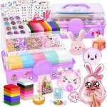 96pcs nano tape bubbles kit kit de bricolage pour enfants avec 5 rubans nano tape colors + 91 paillettes ...