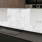 2 bandeaux de crdence adhsifs pour cuisine - cs bton us gris - aluminium - 2x(100x20 cm) - 99deco ...